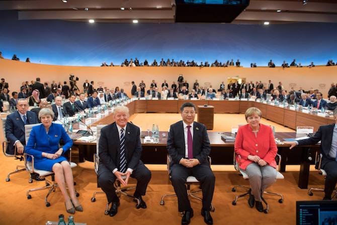 G20峰会将在德国汉堡拉开帷幕，三大热点备受关