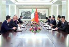 爱尔兰愿做中国在欧盟内的重要合作伙伴